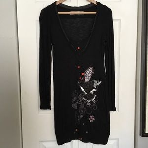 Desigual Hummingbird Dress - M